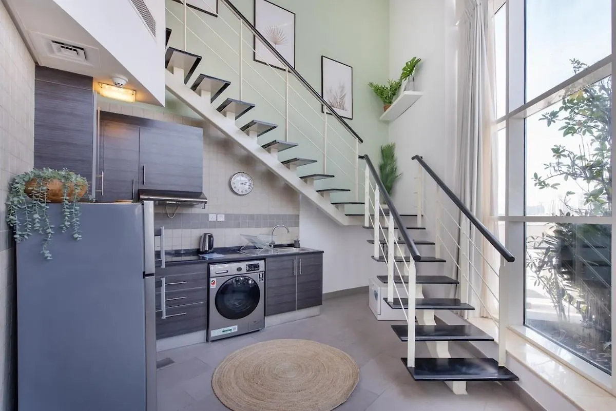 Stylish Loft-Style Studio Apartment At The Bridge In Sports City! Dubai