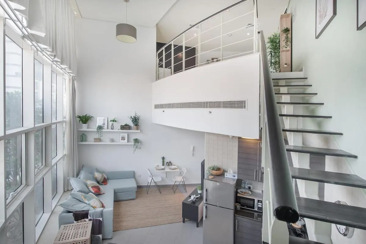 Stylish Loft-Style Studio Apartment At The Bridge In Sports City! Dubai